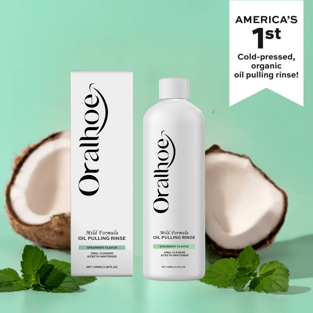 Spearmint Oil Pulling Rinse