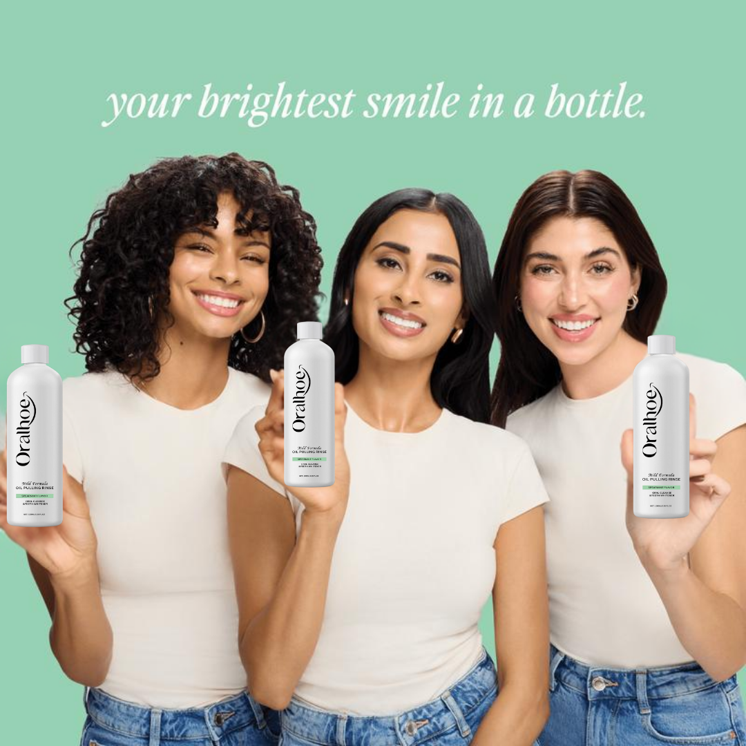 Spearmint Oil Pulling Rinse