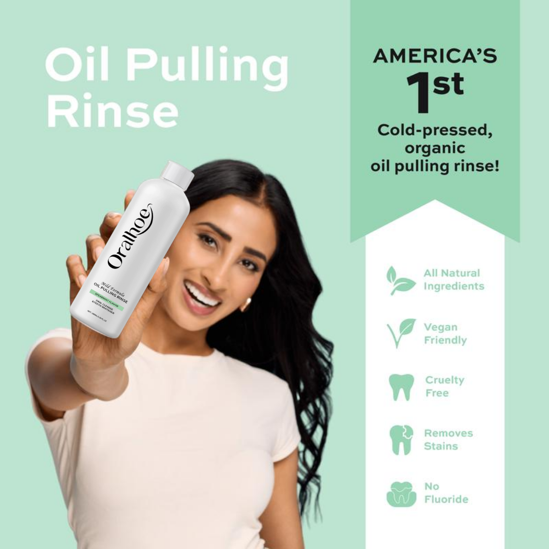 Spearmint Oil Pulling Rinse