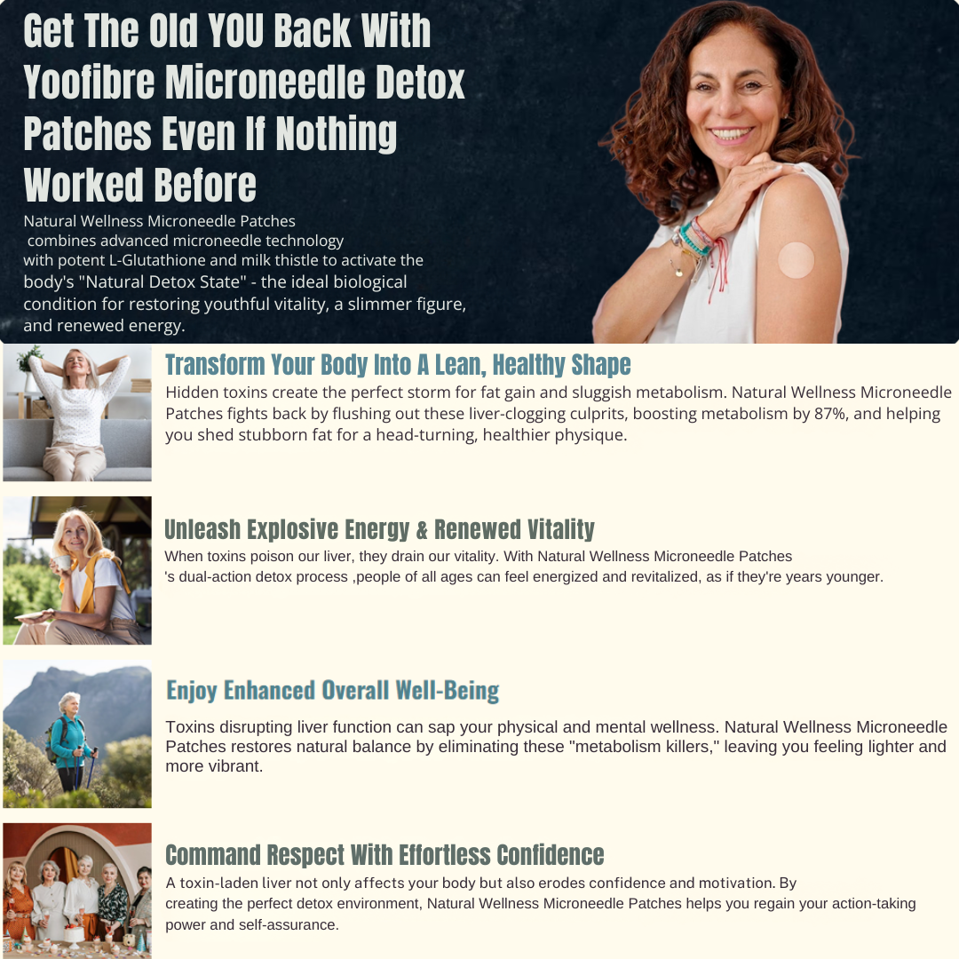 Natural Wellness Microneedle Patches