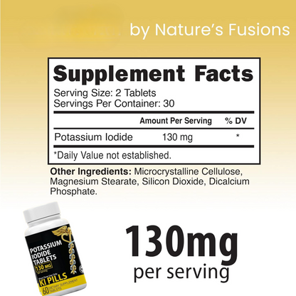 USP Grade Potassium Iodide Tablets