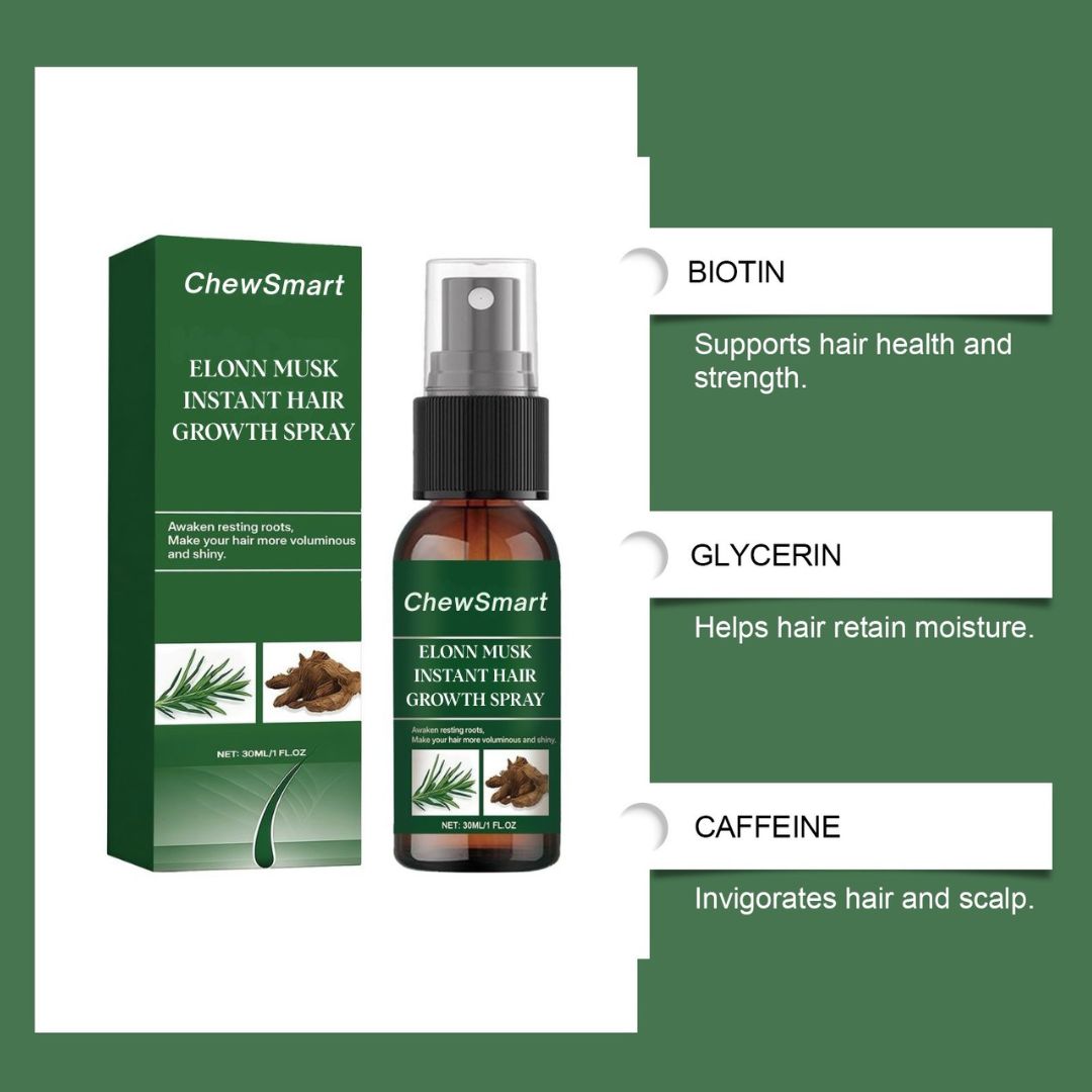 Elonn Musk instant hair growth spray