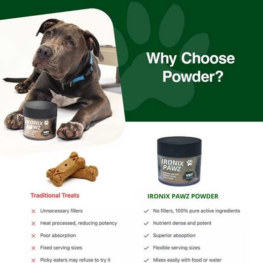 Ironix Pawz-SuperGreen Dog Blend