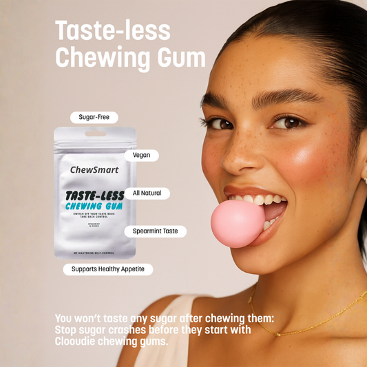 Taste-Less Chewing Gum
