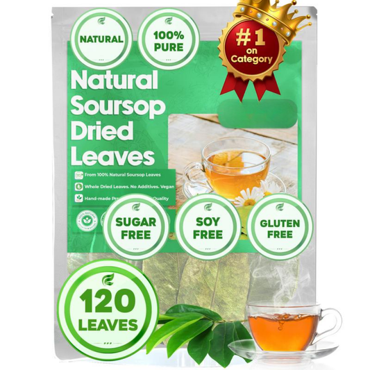 Premium Soursop Graviola Dried Leaves
