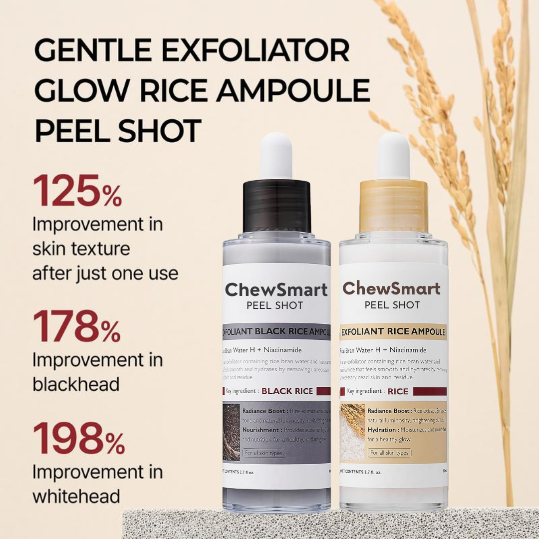 Peel Shot Glow Rice Ampoule Duo