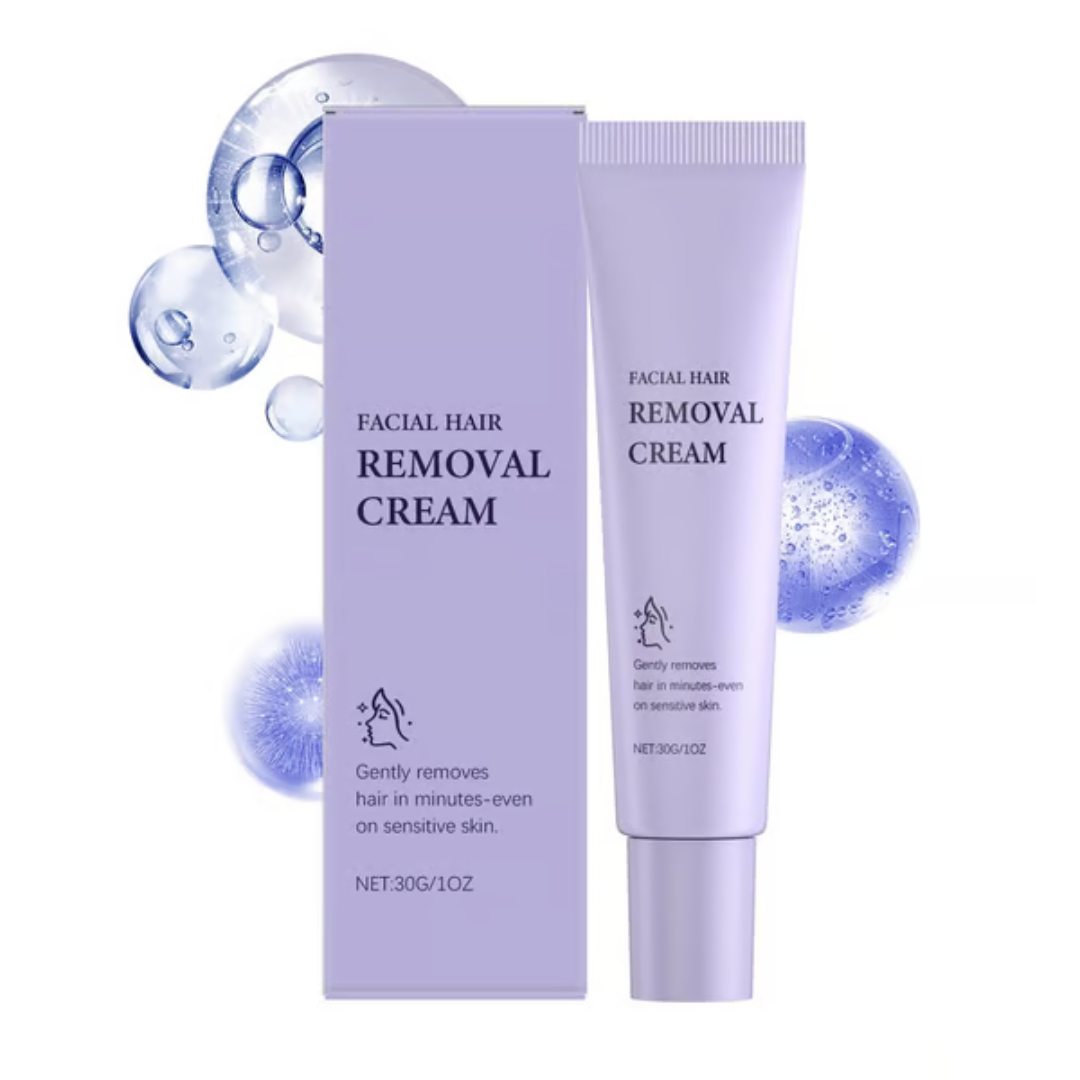 Gentle and Painless Facial Hair Removal Cream