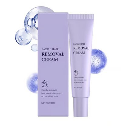 Gentle and Painless Facial Hair Removal Cream