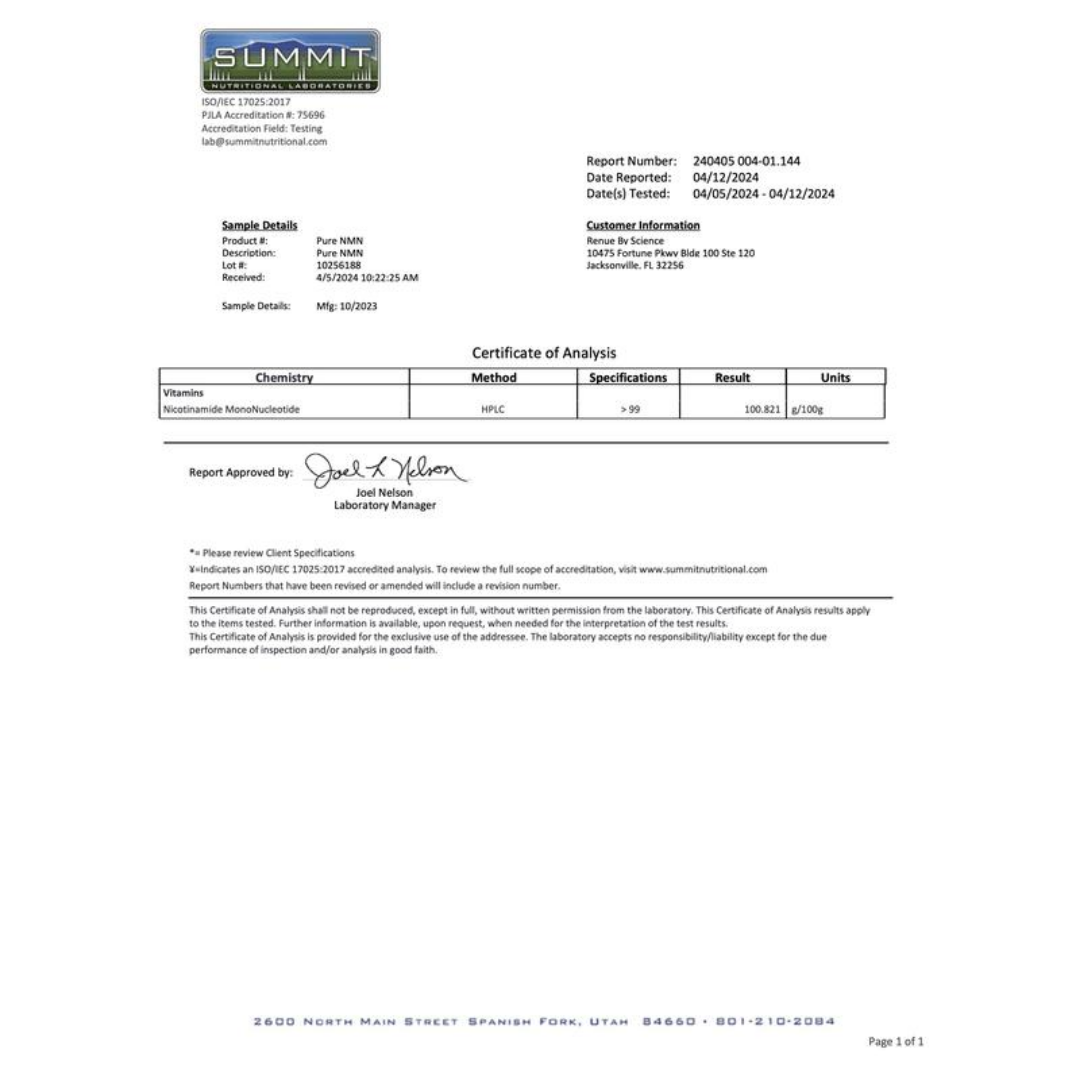 NMN Pure Powder