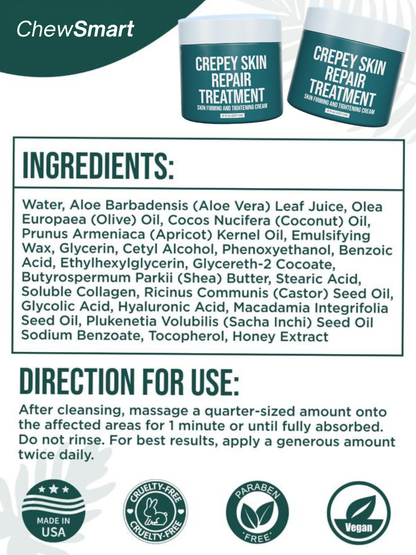 Crepey Skin Repair Treatment
