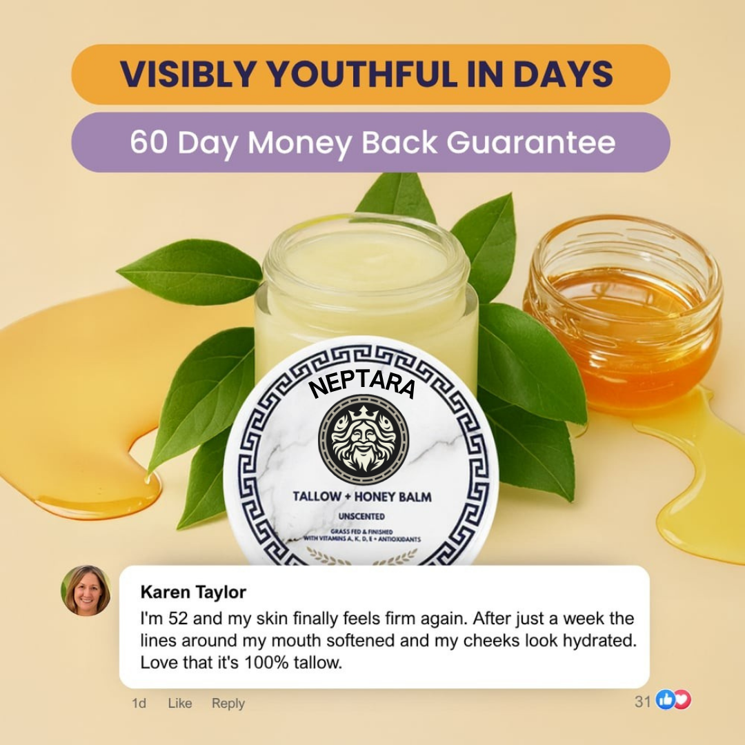 Grass Fed Tallow & Honey Balm