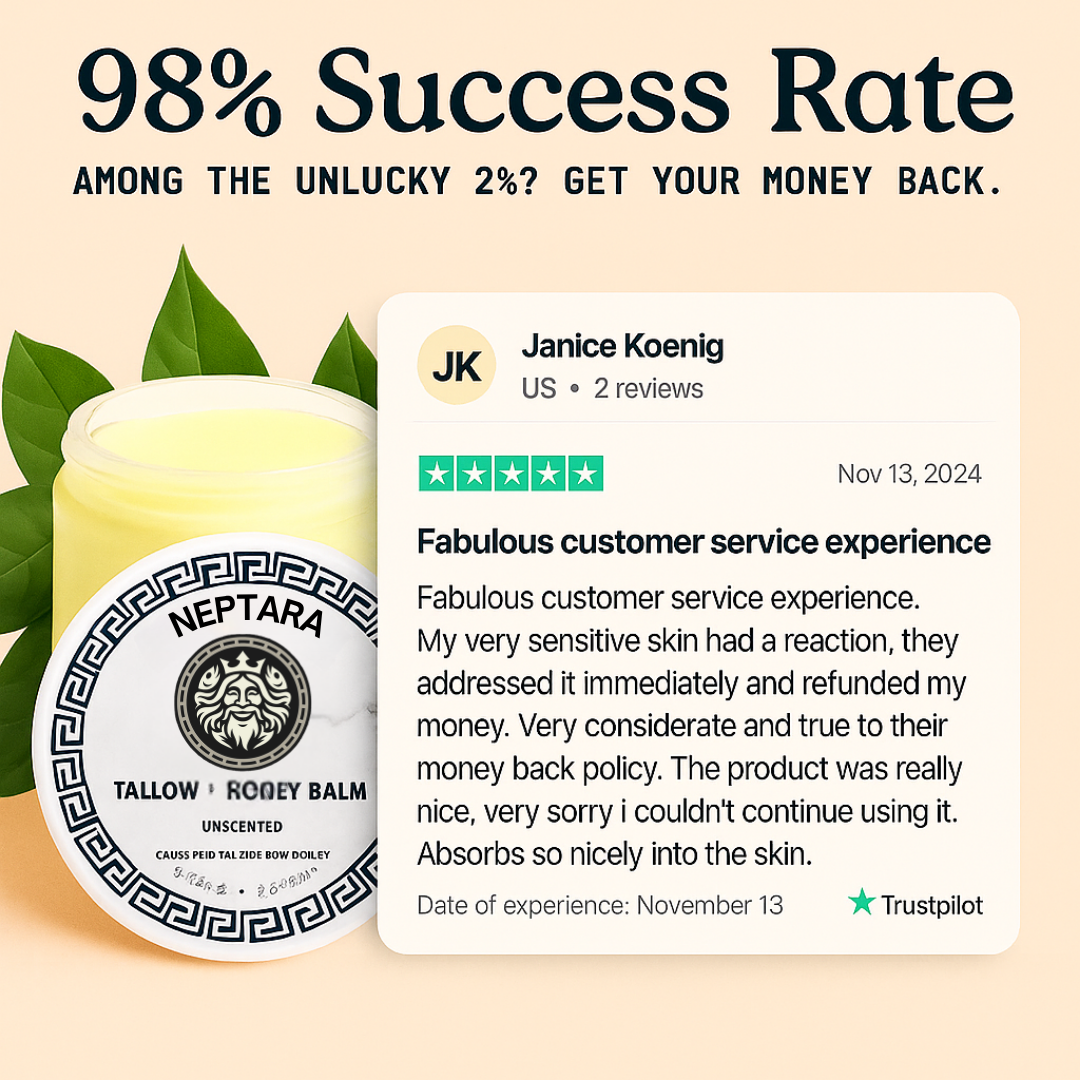 Grass Fed Tallow & Honey Balm