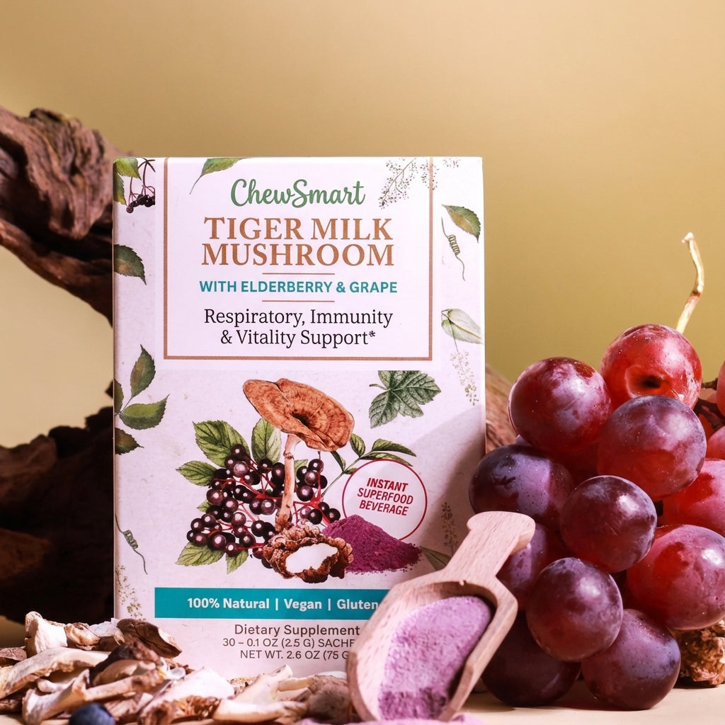 ChewSmart Tiger Milk Mushroom