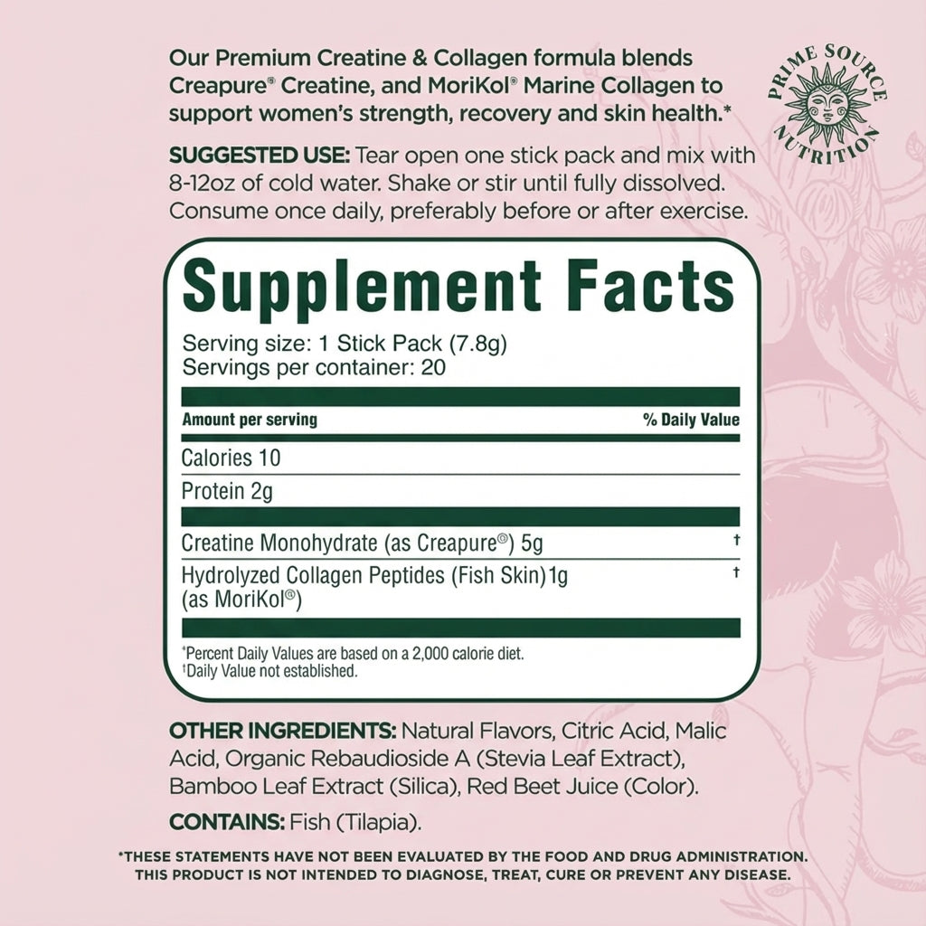 FleXon Creatine & Collagen Stick Packs