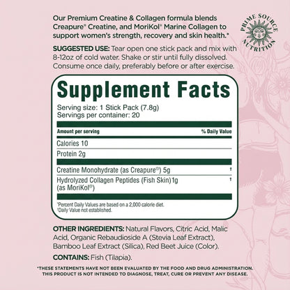 FleXon Creatine & Collagen Stick Packs