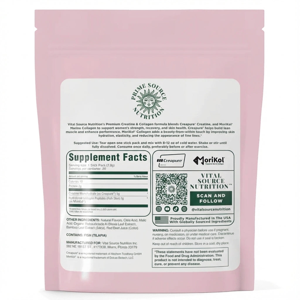 FleXon Creatine & Collagen Stick Packs