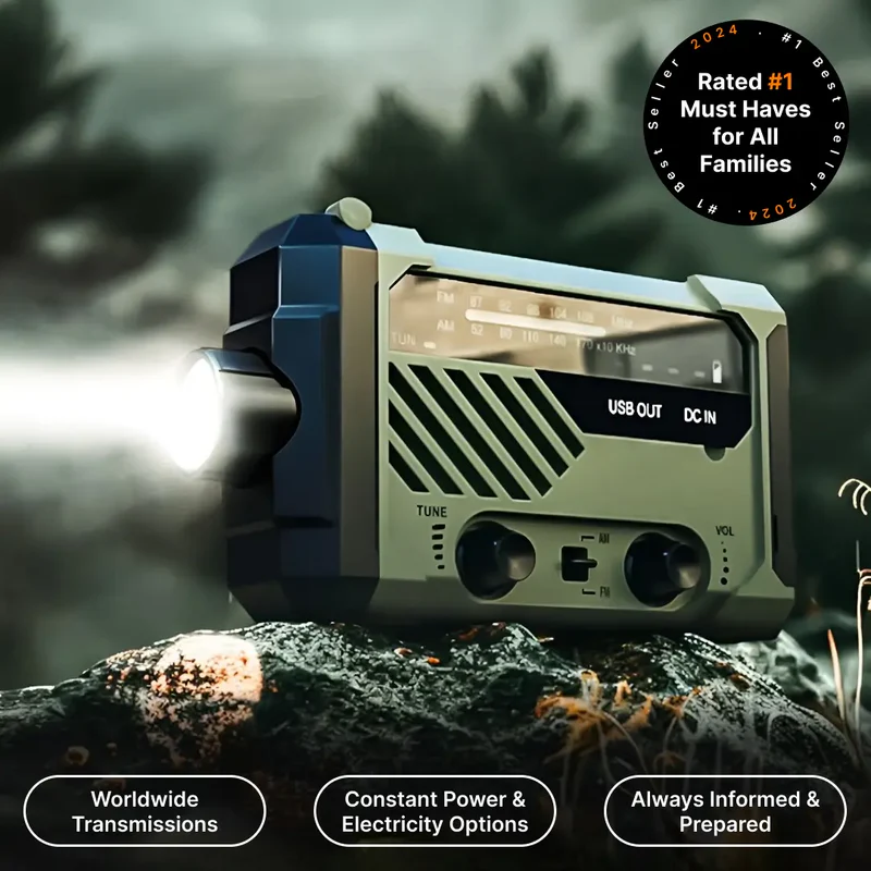 SurvivorCore™ All-in-one Emergency Weather Radio