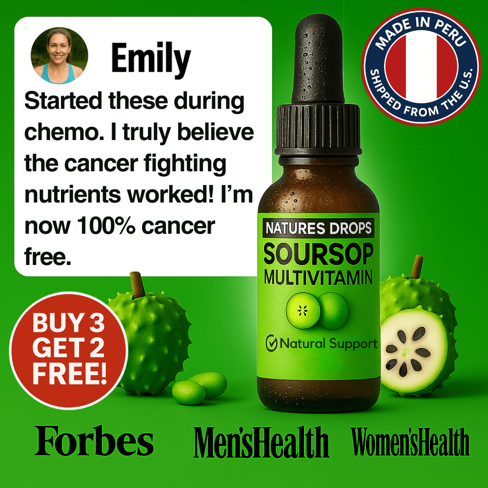 NaturesDrops Soursop Extract - Fights Cancer Cells