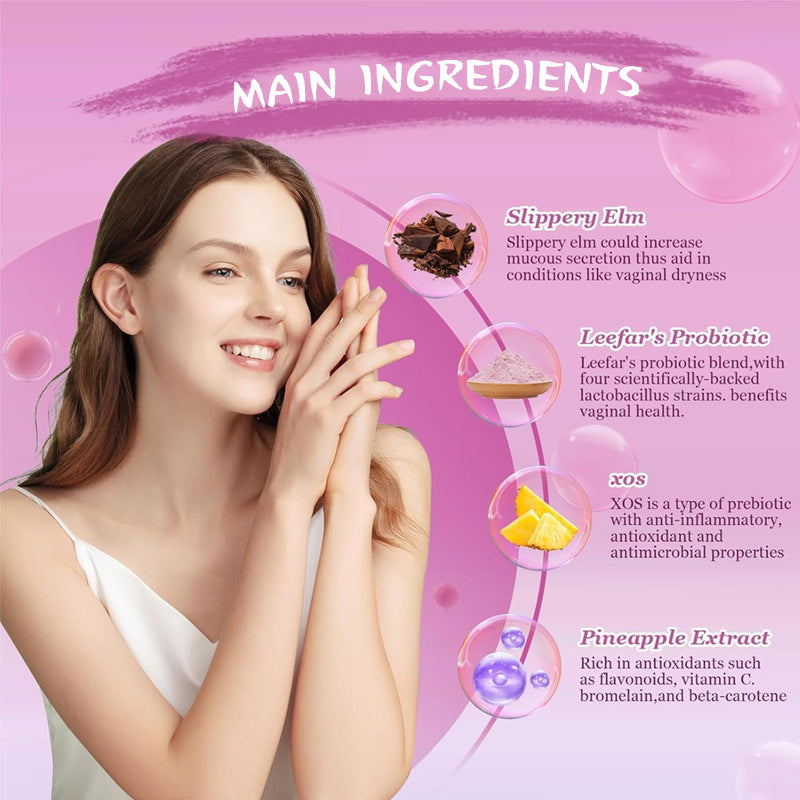 ChewSmart Women's Probiotic+Slippery Elm Gummies