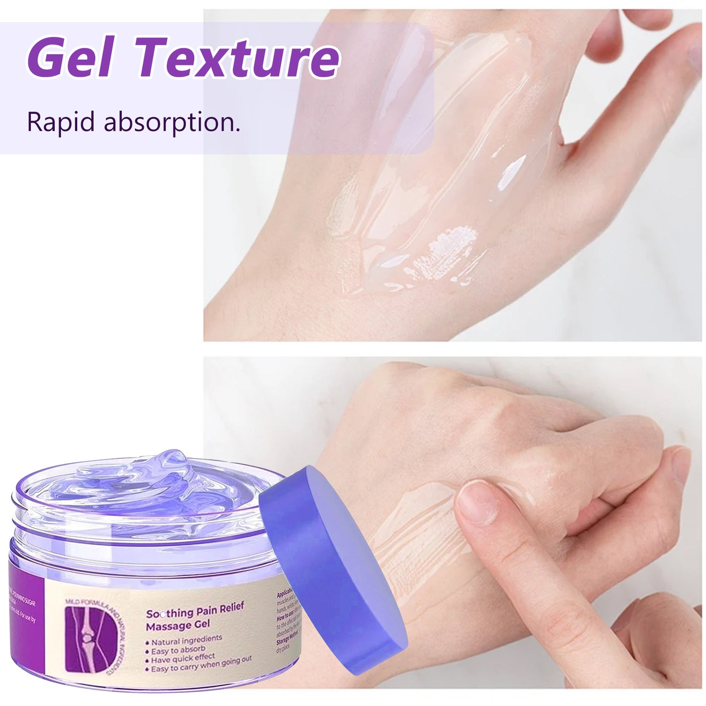 Soothing Pain Relief Massage Gel