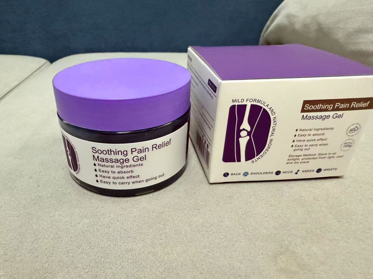Soothing Pain Relief Massage Gel