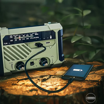 SurvivorCore™ All-in-one Emergency Weather Radio