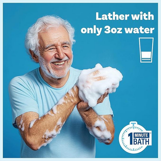 All-in-1 Single Use Shower Wipes