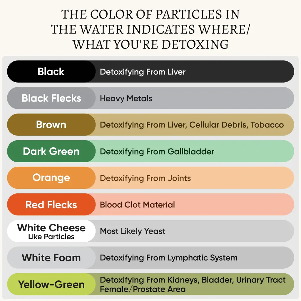 Portable Ionic Foot Bath Detox
