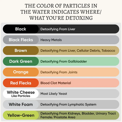 Portable Ionic Foot Bath Detox